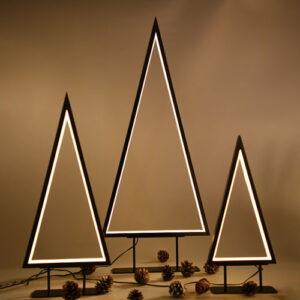 LED Triangle Pine Table Lamp JH500