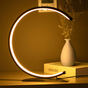 LED Circle Decorative Table Lamp JH50037