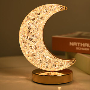 Decorative Moon Crystal Table Lamp JH30107