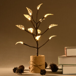 Decorative Mini Leaf Tree 12 LED Table Lamp JH22011