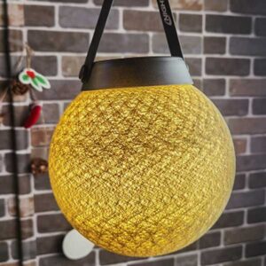 Decorative Modern LED Rattan Ball Lamp With Handle JH240157