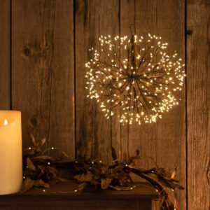 Illuminated LED Sphere Branches Ø 30 cm JH72037-1