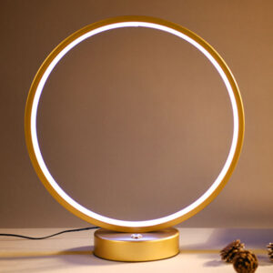 Modern LED Circle With Touch Switch Table Lamp JH30084