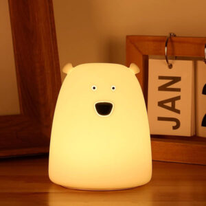 Silicone Polar Bear Night Light JH240164